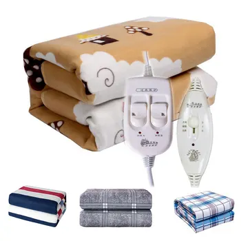 Электрическое теплое одеяло 110-220 В, Автоматический Тип защиты, Электрическое одеяло, грелка для тела, одеяло с подогревом, Электрический коврик, ковер