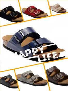 Качественные женские тапочки, мужские сандалии на лето, детская обувь с 2 пряжками по индивидуальному заказу