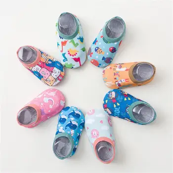 Детские носки, удобные очаровательные нескользящие носки для младенцев, популярные аксессуары для детской моды, нескользящие носки, милый дизайн, Мягкие