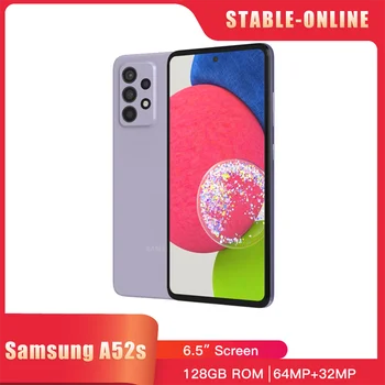 Оригинальный Samsung Galaxy A52s A528N 5G Мобильный телефон NFC 6,5 