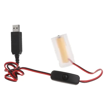 Устранители напряжения от USB до 1,5 В LR20 D Кабель питания для игрушечных контроллеров Газовый водонагреватель Челнока