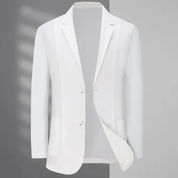 6746-2023 новая корейская модная профессиональная куртка для бизнеса и отдыха, мужской легкий роскошный костюм в стиле Йинглун