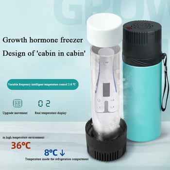 Специальная холодильная камера для гормона роста, инсулина, Маленькая холодильная камера для лекарств, Холодильная коробка, Коробка для сохранения тепла, Автомобильный холодильник для путешествий