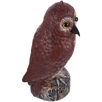 Скульптура поддельной совы, Сова для отпугивания птиц, Статуя Совы, Садовый декор совы