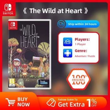 Игра Nintendo Switch - The Wild at Heart - Игры с поддержкой физического картриджа для настольного телевизора в ручном режиме