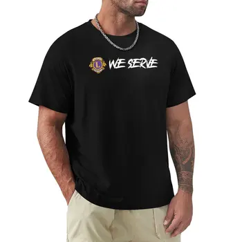 Международная футболка Lions Club, футболки оверсайз, мужские графические футболки в стиле хип-хоп