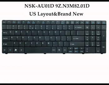 Американская/английская клавиатура для ноутбука Acer Aspire 8752 8752G Клавиатура американской раскладки С рамкой NSK-AU01D 9Z.N3M82.01D Оригинальная и совершенно Новая