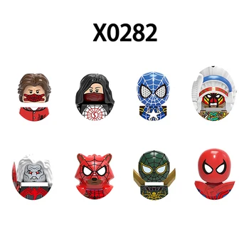 X0282 Фигурки героев серии Питер, Строительные блоки, Knull, известный мультфильм, Мини-модель, игрушки MOC, Детские подарки