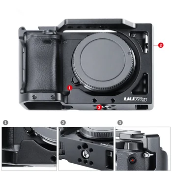 Стабилизатор камеры, прочные Аксессуары, Износостойкое крепление, портативный держатель для видеоблогинга, алюминиевый сплав для Sony A6400