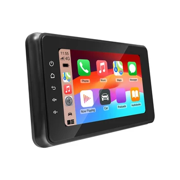 8 дюймов автомобильный радиоприемник с Bluetooth 5.0 беспроводной CarPlay и Android Авто мультимедийный плеер HD сенсорный экран Портативный автомобильный стерео 