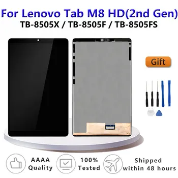 OEM Высококачественный ЖК-дисплей Для Lenovo Tab M8 HD (2-го поколения) 8505X/8505F/8505FS Замена Дигитайзера с Сенсорным Экраном в сборе