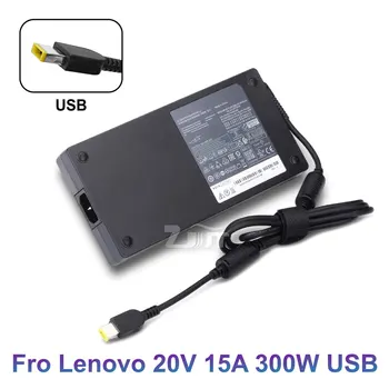 300 Вт 20 В 15A USB Адаптер Переменного Тока Для Ноутбука Зарядное Устройство Для Lenovo ThinkPad 9000P 9000K Y9000K Y9000X SA10R16956 ADL300SDC3A Источник Питания