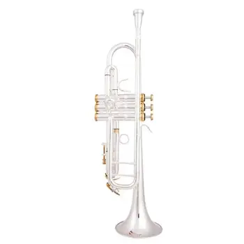 США высококачественная Труба Модель TR198gS-98 пластина с серебряным позолоченным покрытием Trumpete trompete с Оригинальным Корпусом бесплатная Доставка