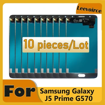 Оптовая Продажа 10 Шт Дисплей J5 Prime Для Samsung Galaxy J5 Prime J5P G570 G570F G570L ЖК-дисплей С Сенсорным Экраном и Цифровым Преобразователем В Сборе