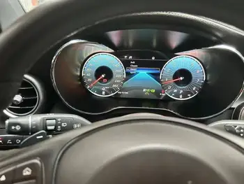 Цифровая приборная панель с ЖК-спидометром для Mercedes Benz C-Class W204 W205 2011-2018, панель виртуальной приборной панели кабины