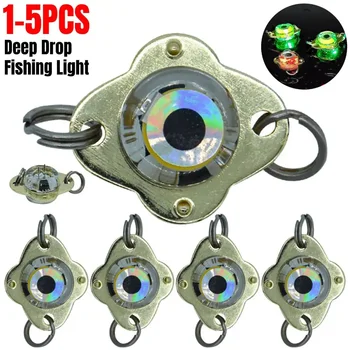 Светодиодный рыболовный фонарь-приманка-аттрактор, водонепроницаемые блесны для глубокой ловли, рыболовный фонарь для морской и пресноводной воды