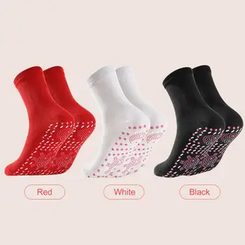 1 пара самонагревающихся носков для придания формы, облегчающих боль, Термотерапевтические носки с турмалином, морозостойкие, Рождественские подарки для друзей