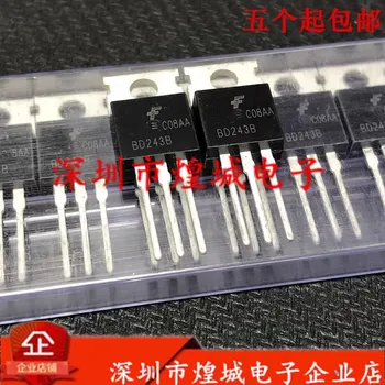 5ШТ BD243B TO-220 80V 6A, абсолютно новые, в наличии, можно приобрести непосредственно в Shenzhen Huangcheng Electronics