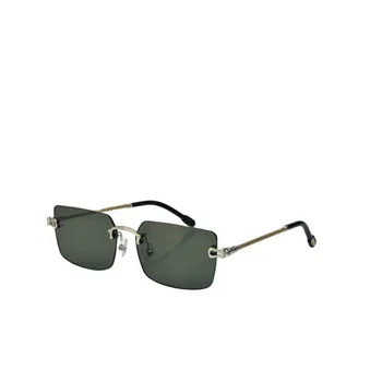 Оригинальные ФИРМЕННЫЕ солнцезащитные очки C DE CARTIER FG 40023U, женские и мужские Модные очки без оправы, классические ретро-очки с оригиналами