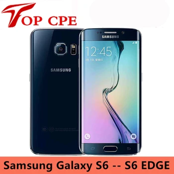 Оригинальный Samsung Galaxy S6 G920F S6 Edge G925F G925P Мобильный Телефон Восьмиядерный 3 ГБ ОЗУ 32 ГБ ПЗУ 16MP 5.1 