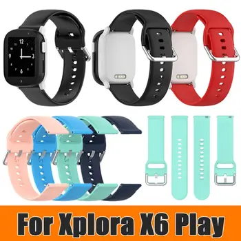 Силиконовый ремешок для смарт-часов Xplora X6 Play Children, сменный браслет для браслета Xplora X6 Play, аксессуары для часов