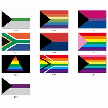 флаг Южной Африки для гей-парада 3x5