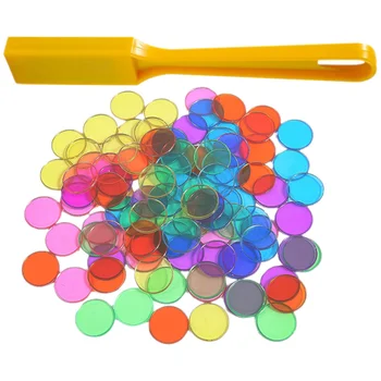 Детский математический магнитный стержень, учебные пособия, магнитная палочка, игрушка для подсчета круглых фишек, игрушка для сортировки по цвету, развивающая игрушка