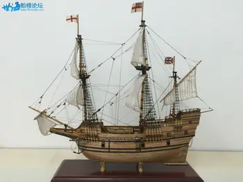 Комплект деревянной модели корабля Snail Mayflower 1620 в масштабе 1/60 25 