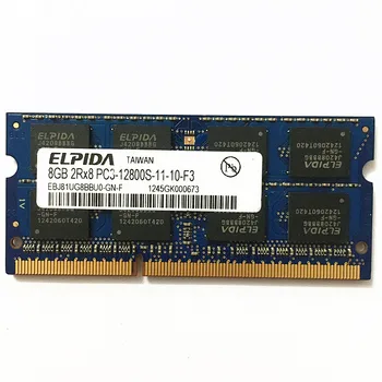 Оперативная память Elpida DDR3 8GB 1600MHz 1.5V SO-DIMM 204PIN для ноутбука 8GB 2RX8 PC3-12800S