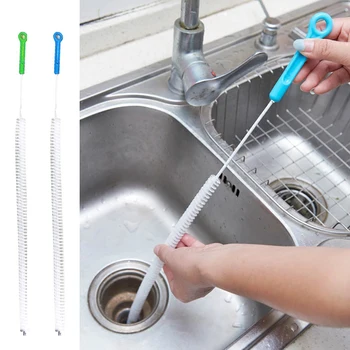Инструмент для выемки труб, Расширенная щетка для чистки канализации Для кухонной раковины, трубы для слива в ванной, инструмент для чистки волос, Чистка труб
