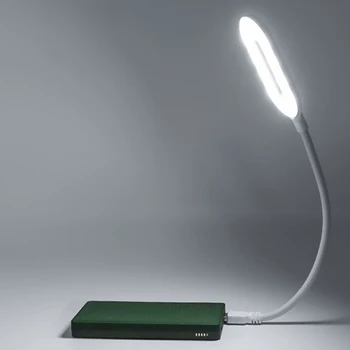 Мини-настольная лампа USB Портативная складная 5 В для чтения, защита глаз, Книга, блок питания, Дорожный ночник, освещение для предотвращения падения