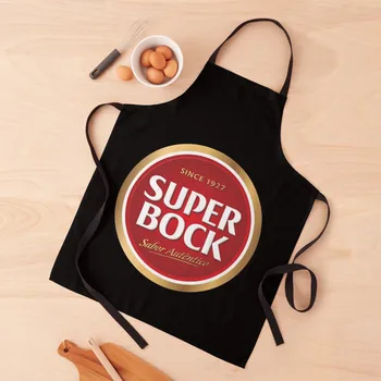 Фартук с логотипом super bock с 1927 года с карманами, фартук для кухни для мужчин