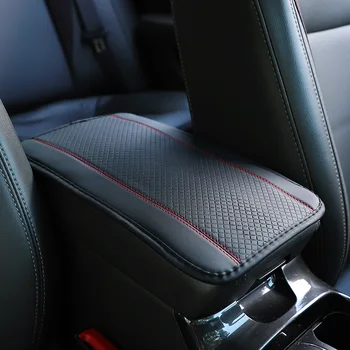 Универсальная удобная кожаная подушка для рук на подлокотнике автомобиля для Hyundai Sonata Tucson NX4 Santa Fe