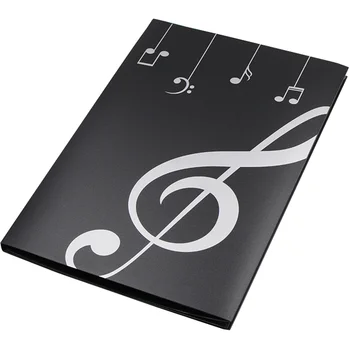 Практичная папка для музыкальных файлов Папка для музыкальных партитур Органайзер для музыкальных документов
