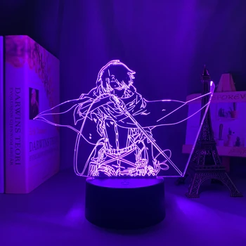 3D-лампа Levi Ackerman из аниме 
