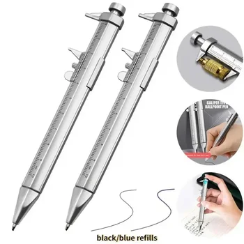 Многофункциональная Гелевая чернильная ручка с нониусом, Роликовая Шариковая ручка, Канцелярские принадлежности, Шариковая ручка 0,5 мм